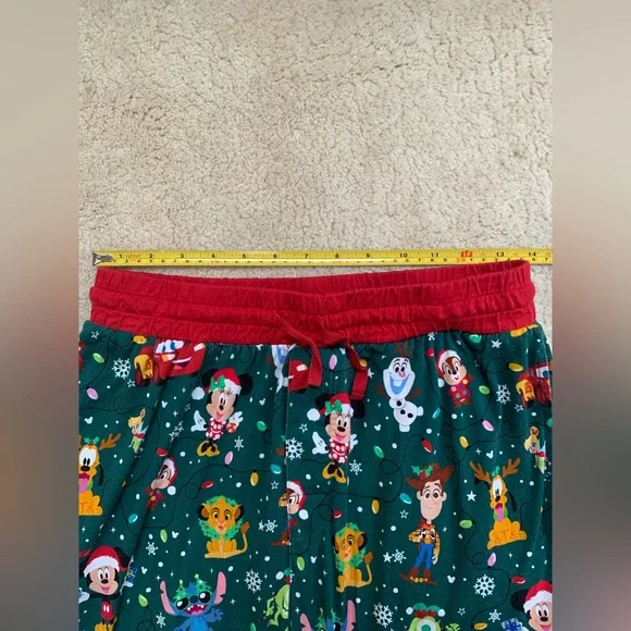 Little Sleepies Adult Size Medium Disney Christmas Parade Bamboo Pajama Pants - Picture 7 of 7